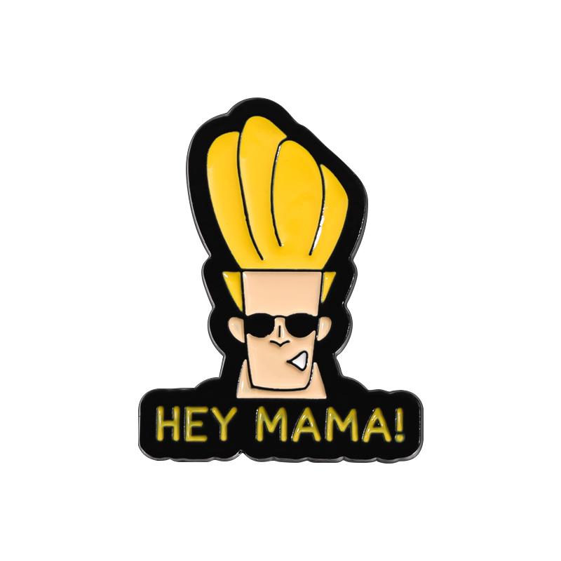 

ЧУВАК, Я КРАСИВЫЙ! Эмалевые значки на заказ Keep Sports Fitness Броши на лацкан Панк Готика Ювелирные изделия Подарок для друзей