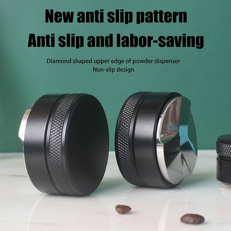 Coffee Distributor Espresso Distribution Tool/Leveler 3 Angled Slopes Adjustable Palm Tamper Fits 51/53/58Mm Portafilter 1Pc