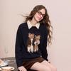 Sancai 2025 Winter Little Bear Knit Sweater