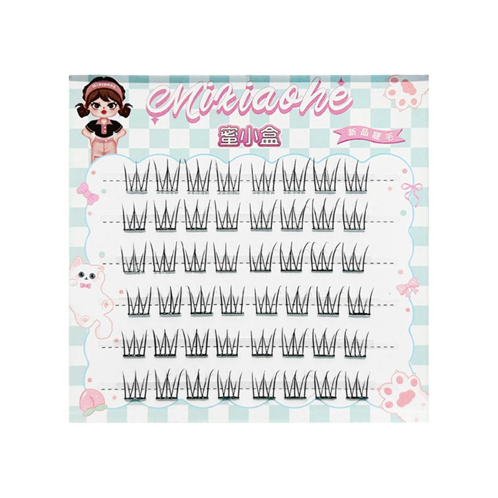 Woman Vivid Daily Lash Clusters Anime Cosplay Lash Extension Suitable For Women Of All Ages