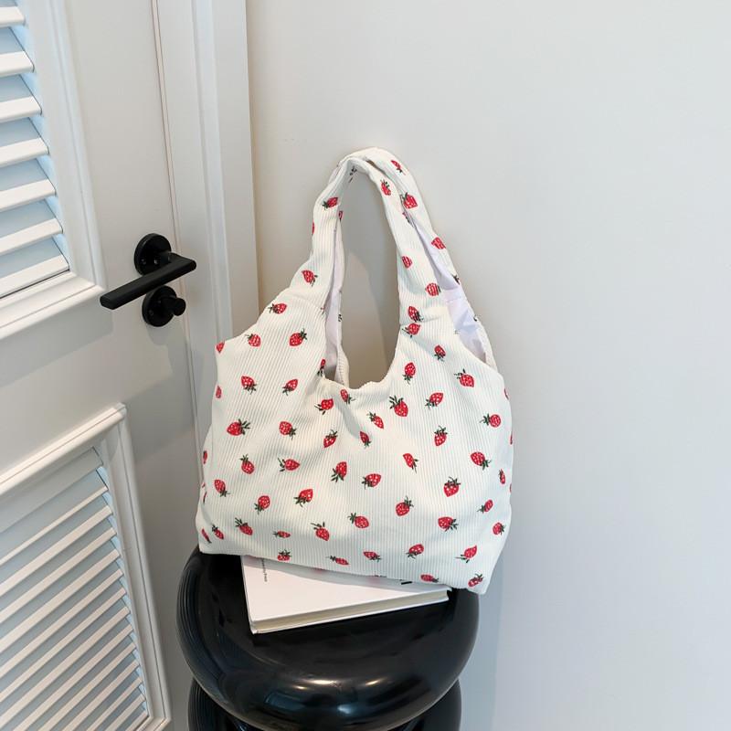 Trendy Large Capacity Fashion Tote Bag For Women Stylish Canvas Shoulder Bag