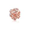 White Copper Silver Plated Beads Rose Gold Hollow Galaxy String Decoration Diy Beaded Bracelet Accessories Jewelry