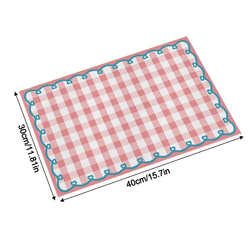Non-Slip Kitchen Drying Mat Diatom Mud Countertop Mat New Table Mat Tableware