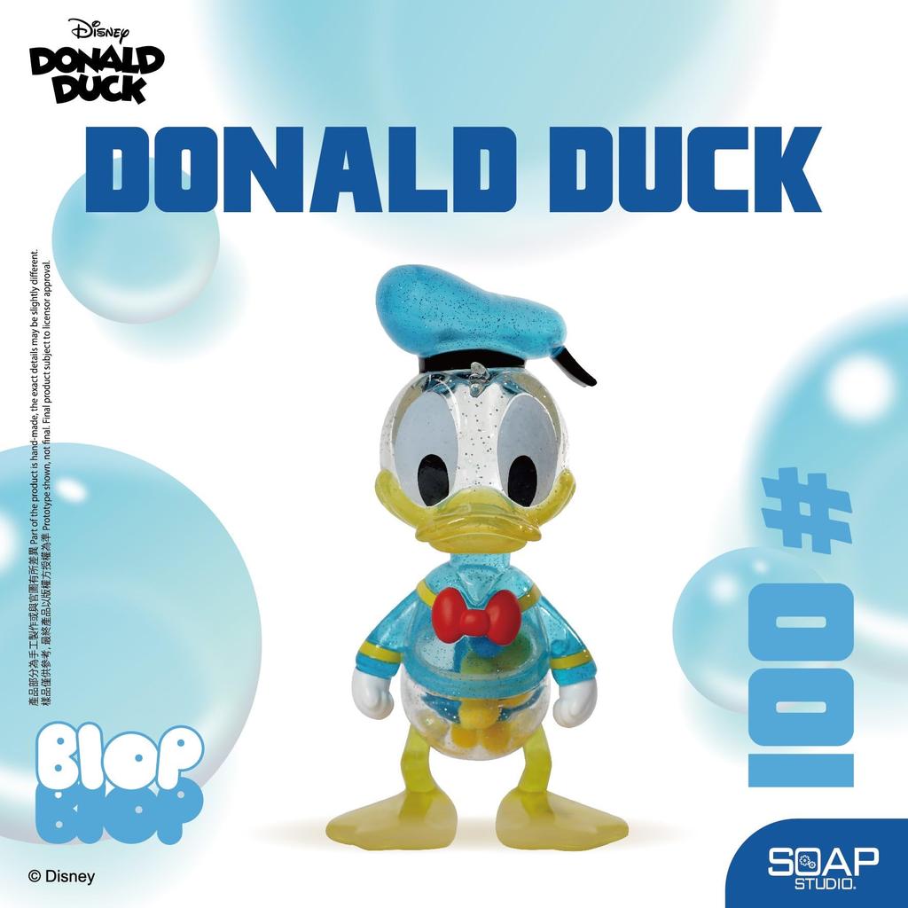 SOAP STUDIO Disney Series Donald Duck Figure, Painted and Finished
