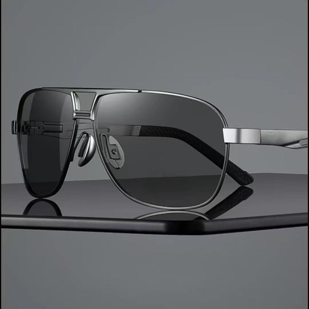 New Metal Vintage Men'S Sunglasses Men Polarized Classic Sun Glasses Women Shade Male Driving Accessories Eyewear Uv400