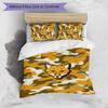 Leicester City Football Printed 3 Pieces Bedding Set, Comfortable Skin Friendly Bedroom Duvet Cover Set