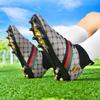 Men's Football Shoes Pro-Quality Teenager's Outdoor Training Cleats High Quality Breathable Athletic Sneakers Anti-slip Footwear