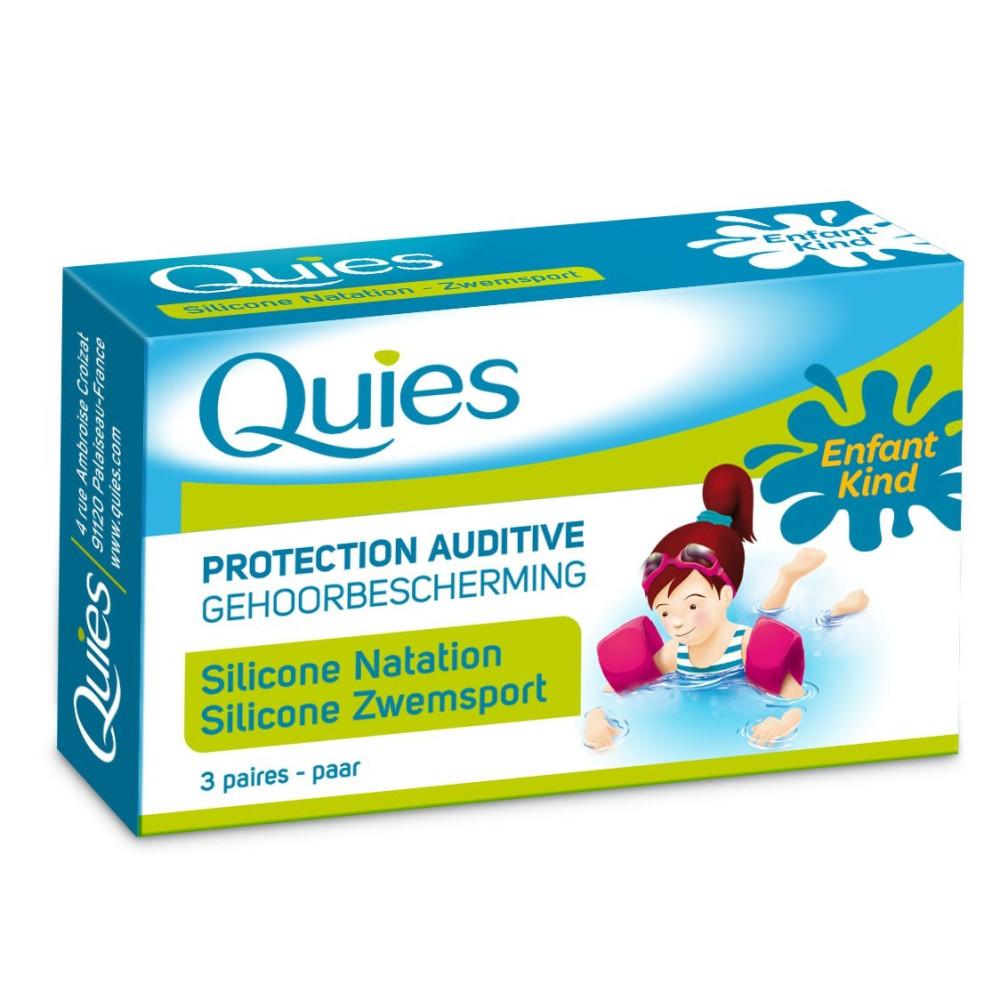 

Детские беруши для плавания Quies 3 пары