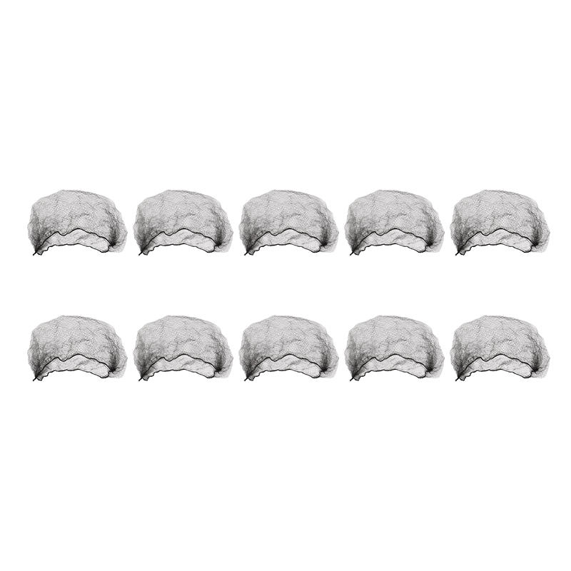10pcs/Pack Ultra Fine Invisible Hair Net Female Dress-up Accessories For Women Hair Bun Making Ballet Dancer