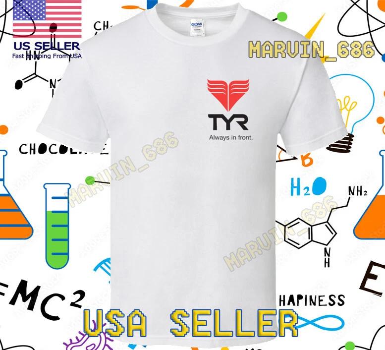 NEW SHIRT TYR ALWAYS IN FRONT SWIM RACING LOGO T-Shirt FUNNY SIZE S-5XL XL