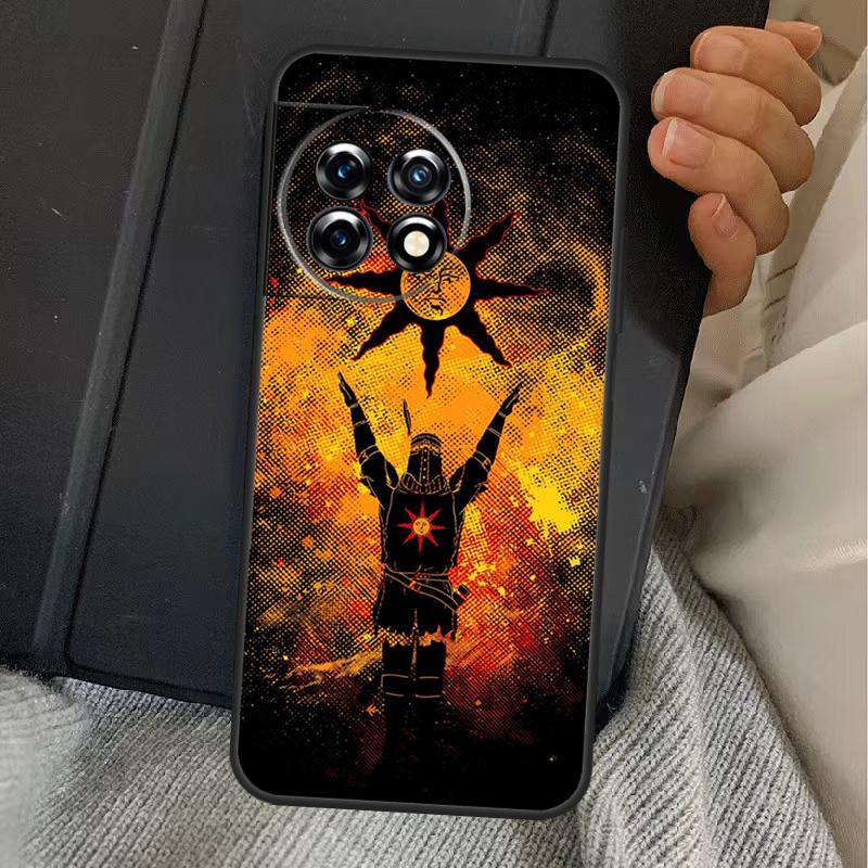 Praise the Sun Dark Souls Case For OnePlus 13R 12R 10R 13T 10T 8T 15 13 12 11 Nord CE 4 3 2 Lite N20 N30 Nord 5 Cover