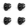 Efficientt-4X Door Lock Pin Sleeve Trim For BMW E60 E61 51417066032 Replacement Car Accessories