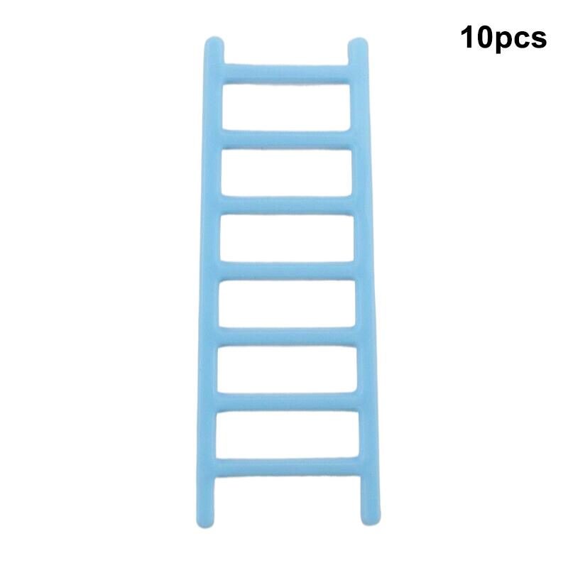 5Pcs Colorful Mini Plastic Ladder Cake Decoration Furniture Decoration Birthday Party Cake Decoration Supplies
