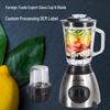 Multifunksjonell blender: Husholdningsmikser, Juicemaskin, Babymatmaskin og Iskrusher for 3-4 personer