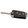 4-Button Folding Car Key Shell for Volkswagen Seat Ibiza Skoda Superb Golf