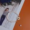 Yuhé Pearl Baroque Bracelet, a brand-new design featuring a money clip for attracting wealth14k Gold-plated for color retention, featuring a unique