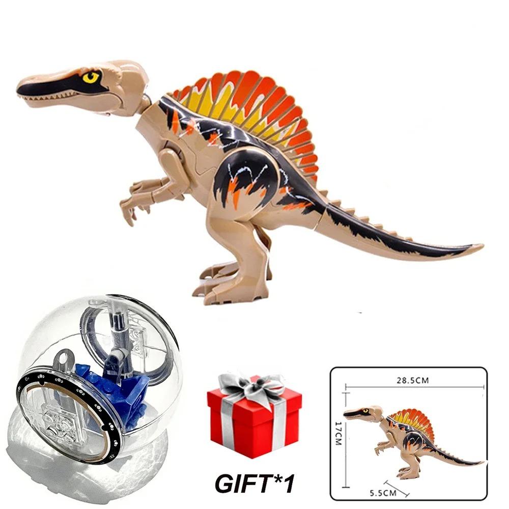 

Світ Юрського періоду Будівельні блоки Фігурки динозаврів Цеглинки З Гіросферою для втечі Тиранозавр Індомінус I-Rex Збірка Дитячі іграшки