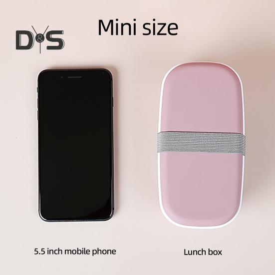 Heat Resistant Food Container 2 Layer Microwaveable Safe Multifunctional Food Container