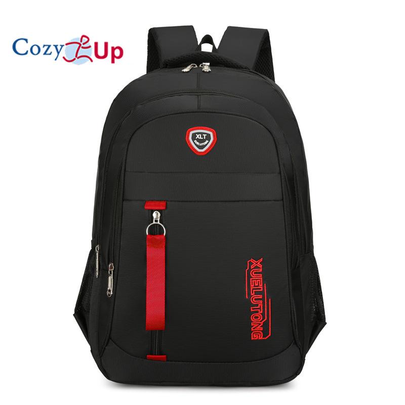 Открытый рюкзак Рюкзак большой емкости Студенческая школьная сумка Мужская деловая — фото 7