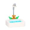 City Series Baby Pram DIY Building Block Various Open Room Furniture Toilet Appliances Model MOC Brick Gift Kid Toy For Children
