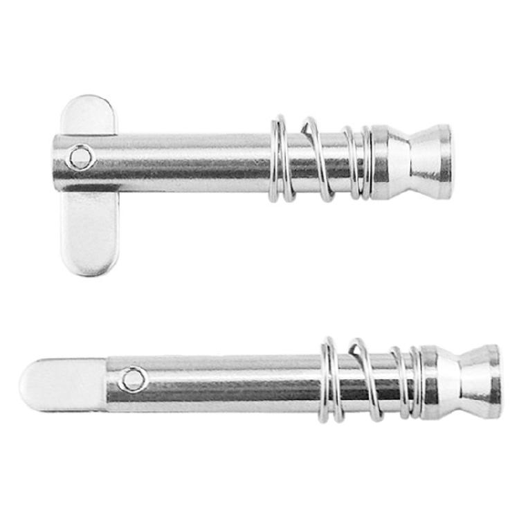 316 Rostfritt Stål Snabbkopplingar Biminitopp Pin Fjäder Marina Säkerhetsnålar