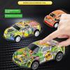 10/30/50Pcs Random Mini Alloy Car Model Diecast Cars Toys With Storage Box Christmas Gift For Kids Sliding Inertia Vehicle Toys