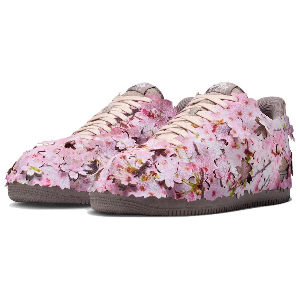 Nike Buty do skateboardingu Air Force 1 Męskie Szaro-Różowe IQ3472-298