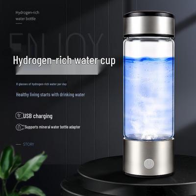 Wasserstoffreicher Wasserbecher: Tragbarer Negativ-Ionen-Wasserstoffgenerator Gesundheitsbecher Geschenk