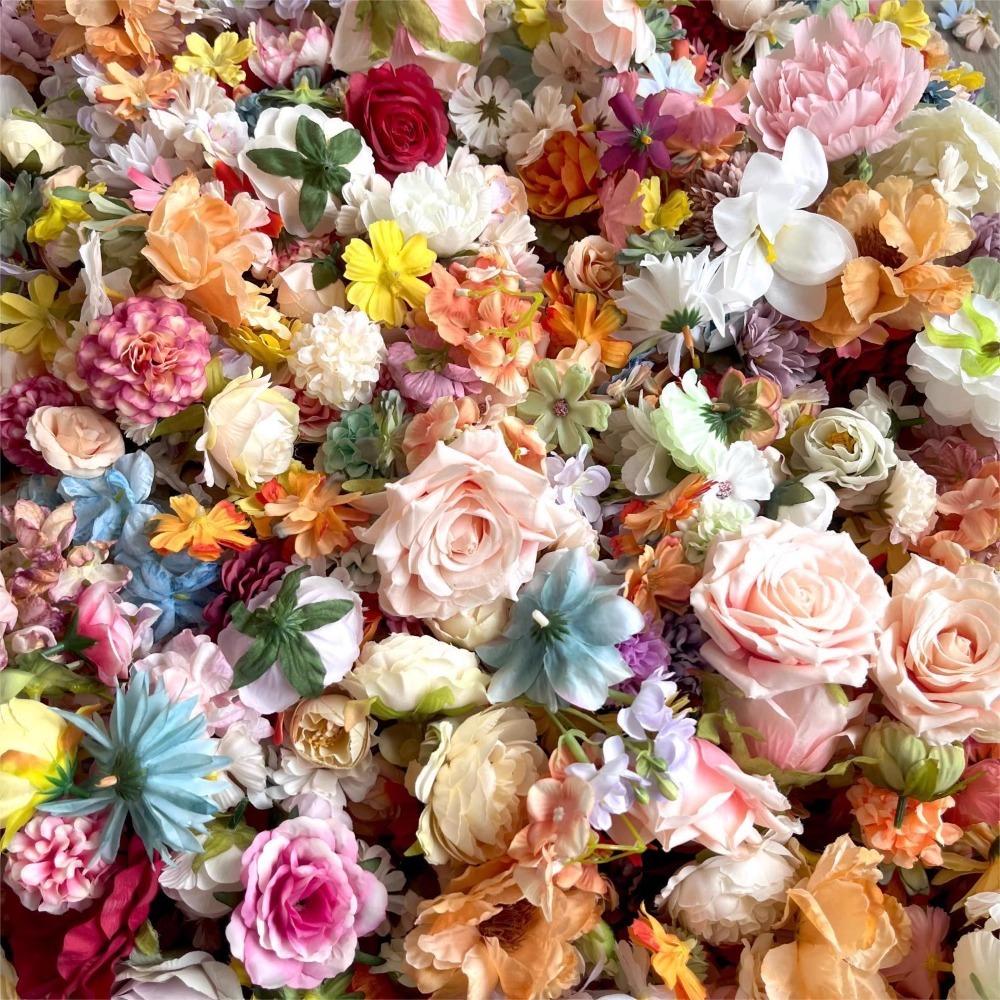 

20Pcs Artificial Rose Flowers Head for Home Decor Birthday Party DIY Wedding Decoration Garland Gift Accessories Clearance Sale 20Pcs