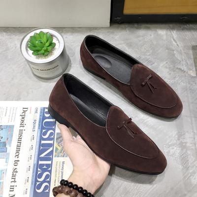 Mocassini in Pelle Uomo Scarpe Casual Traspiranti Scarpe da Ufficio Business per Uomo Mocassini da Guida 2025 Designer Slip On Scarpa con Nappa