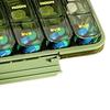 7 Day Tablet Box 3 Times A Day Airtight Multi Compartments Portable Medicine Organizer for Daily