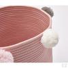 Cesto porta biancheria sporca, Design pieghevole in cotone, Articoli per il bucato, Grande capacità