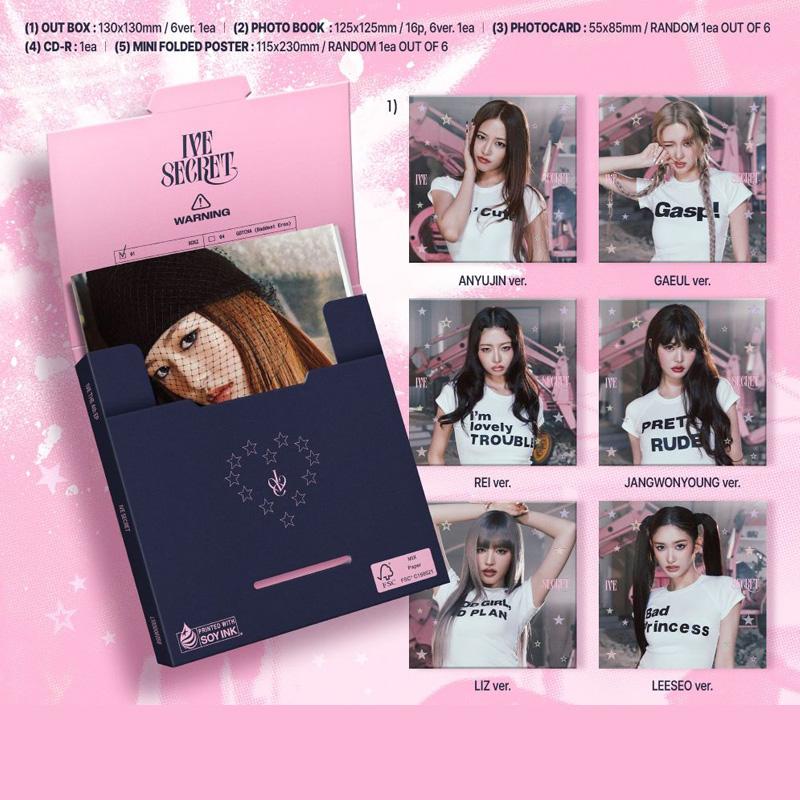 IVE THE 4th EP [IVE SECRET] (Digipack Ver.)