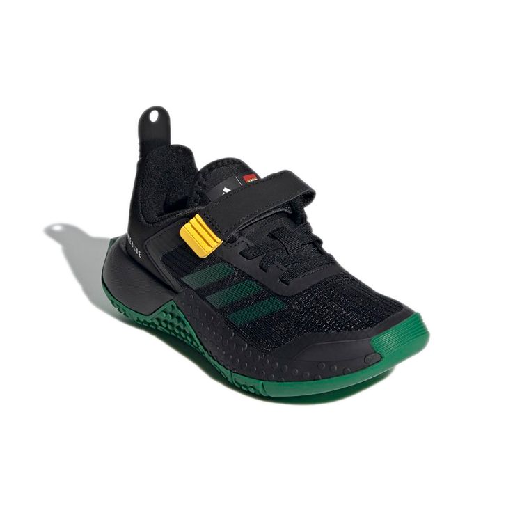 Adidas LEGO X Sport J Black Green Kids Sneakers Core-Black Equipment-Yellow FZ5441
