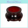 Versatile Vintage Wood Display Stand Base Holder For Crystal Ball Sphere Globe With Classic Design