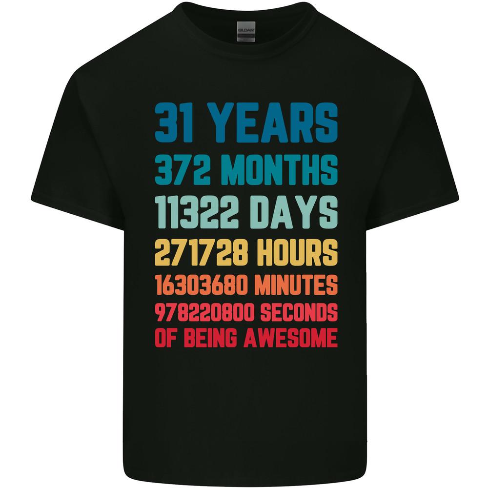 31st Birthday 31 Year Old Mens Light Cotton T-Shirt