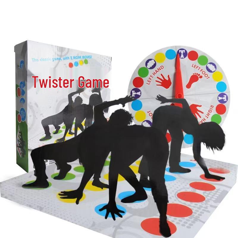 Boom Party Interactive Twister Dance Mat - Indoor/Outdoor Fun Game Carpet