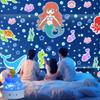 Castle Starry Sky Light Projector Light Rotating Star Bedroom Ceiling Atmosphere Night Lamp Birthday Gift