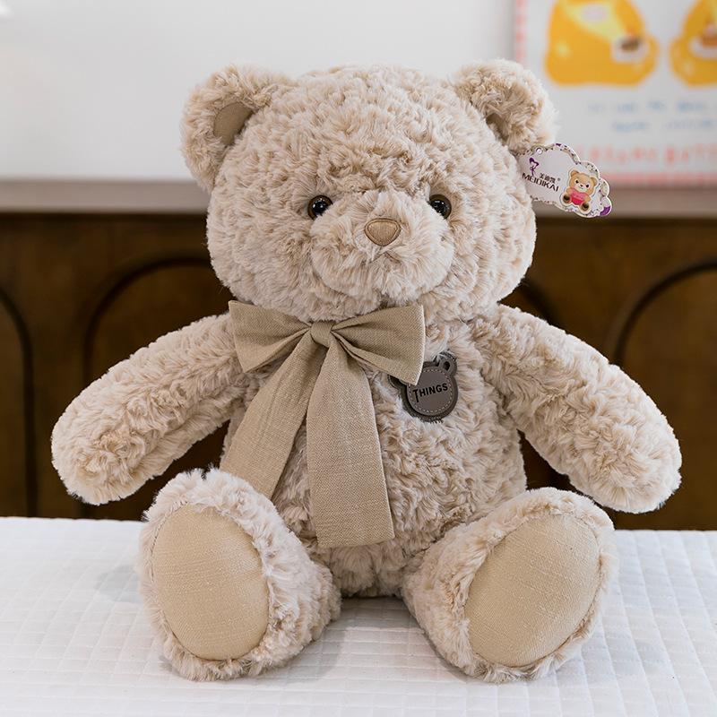 

Милый плюшевый мишка, утешающая кукла, плюшевая игрушка, кукла, детский подарок на день рождения для девочек, подушка для сна 35 cm (0.21kg)