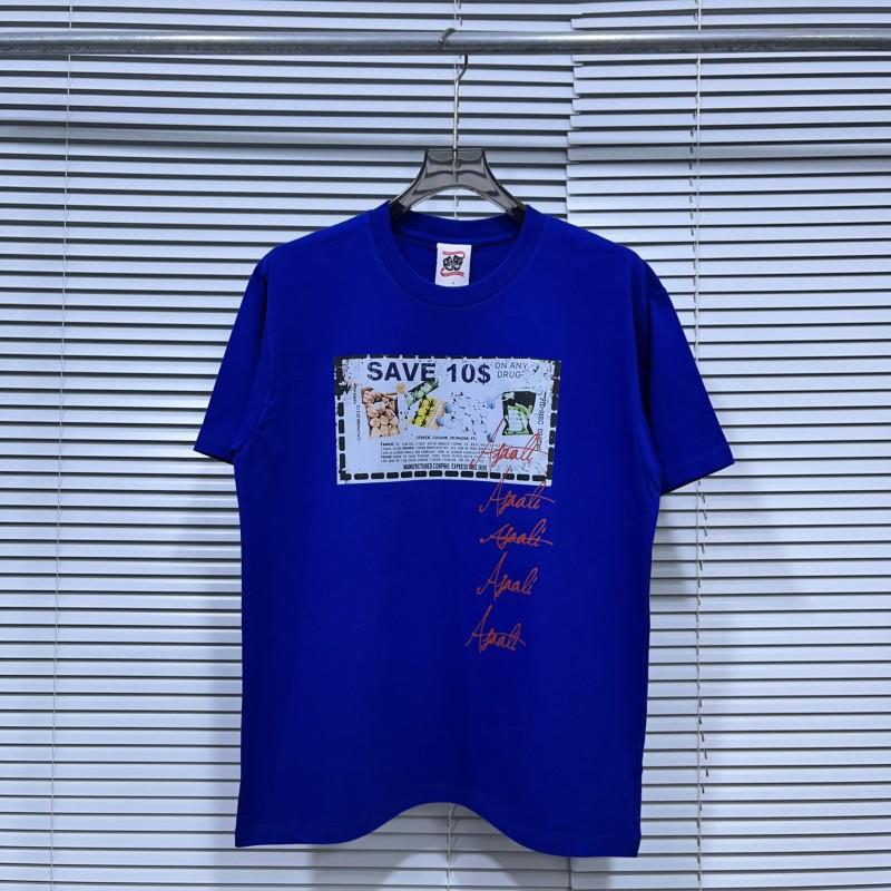 Mens Cotton Graphic Tee Streetwear Loose Fit Short Sleeve T-Shirt Casual Wear