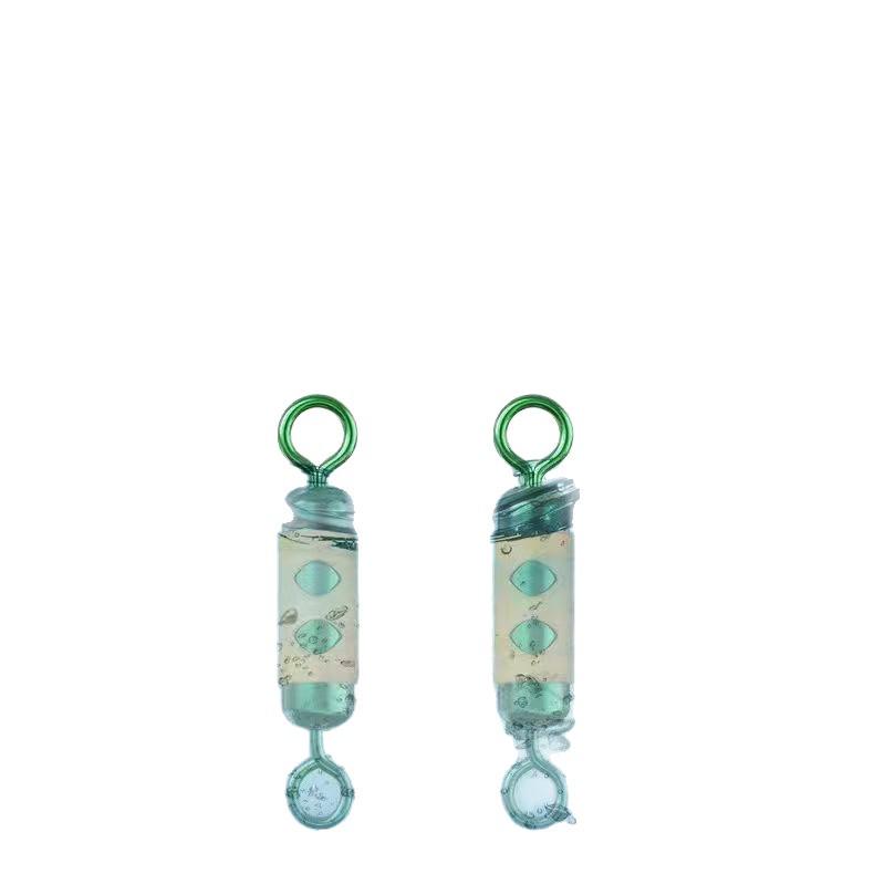 Quick Release Fishing Connector with Anti-tangle Silicone Swivel