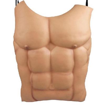 Nude Skin False Muscle Masquerade Kostüm Tricky Prop Cosplay Fake Macho Chest