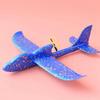 Leuchtender, USB-aufladbarer Schaumstoff-Kreisel-Flugzeug Spielzeug für Kinder