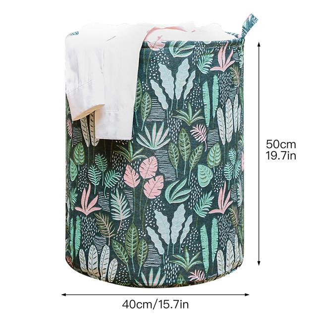 Clothing Laundry Baskets 1PC For Home Bathroom Cat Print Save Space Household Supplies Toy Storage Box Laundry Bucket