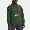 Under Armour Curry Series Sesame Print Fleece-Lined Hoodie Men Tops Green 1368318-332