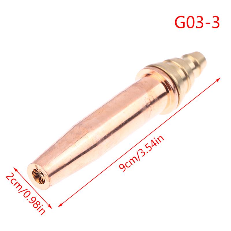 1 Pcs G03 Propane Isobaric Nozzle Gas Cutting Equal-Pressure Nozzle Oxy-Fuel For Gas Flame Cutting
