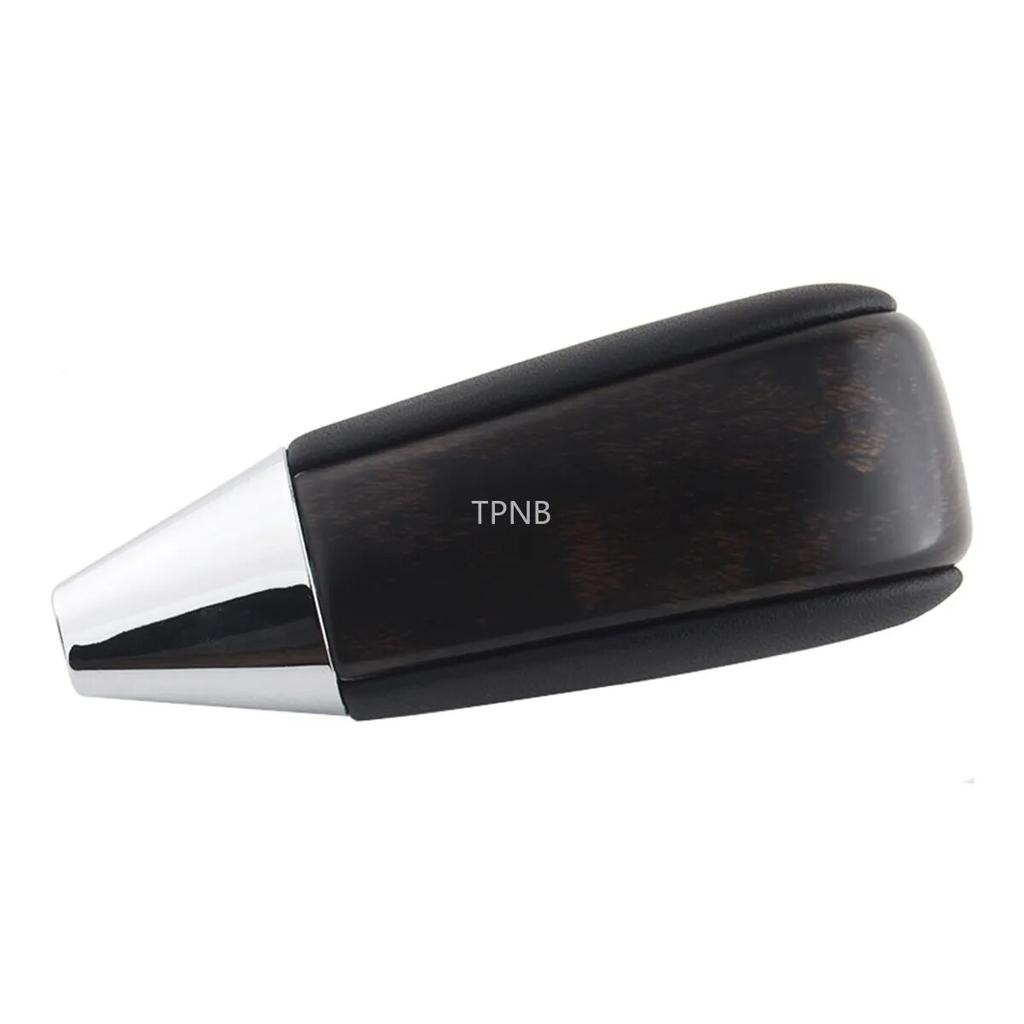Black and Peach Wood Automatic Transmission Shift Knob for Toyota Land Cruiser 200 2008 2009 2010 2011 2012 2013 2014 2015