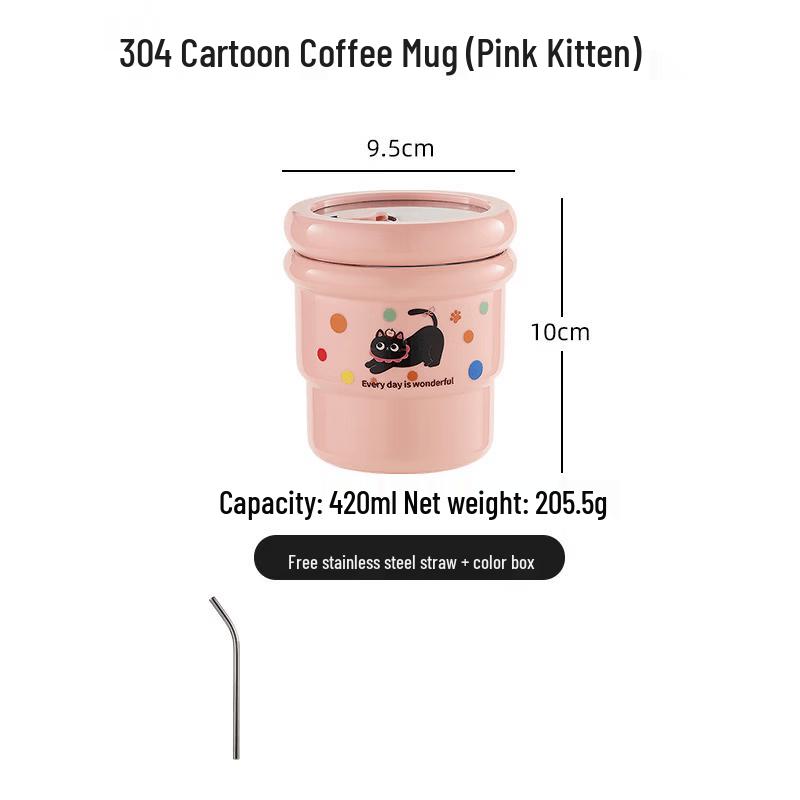 Shangqi Stainless Steel Mug with Lid