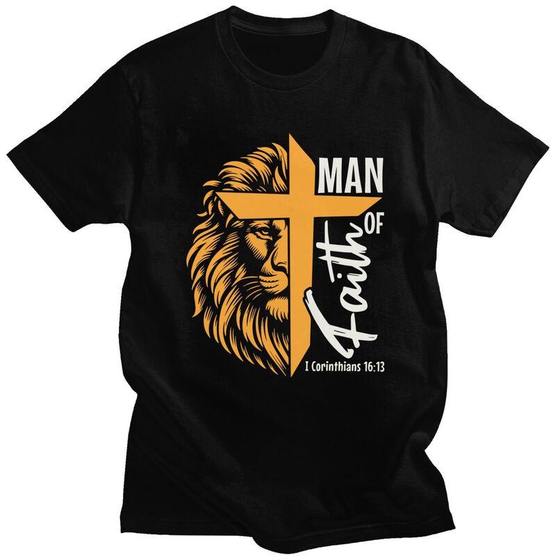 

Custom Man Of God Tshirt for Men Short Sleeves Leisure T Shirt Fashion T-shirts Loose Fit 100% Cotton Tees Gift Idea - Men s ... S разноцветный