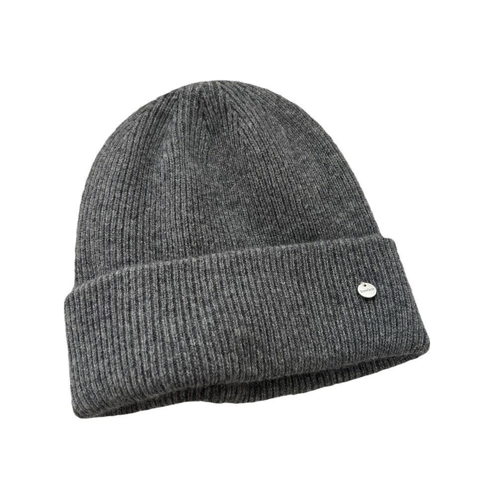 High-end wool rabbit down~ knitted wool hat for men and women, small ear protectors for autumn and winter, warm stacking hat, cold hat